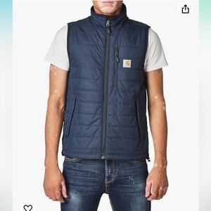 Men’s Carhartt Rain Defender Relaxed Fit lightweight insulated Vest NWOT
